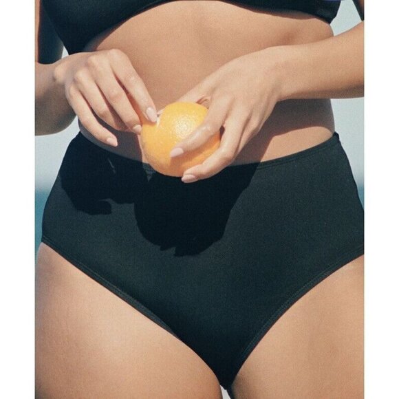 ANDIE High Waisted Bikini Bottom Women's Size XXL Grey NWTS New AB301 2XL G - Picture 5 of 9